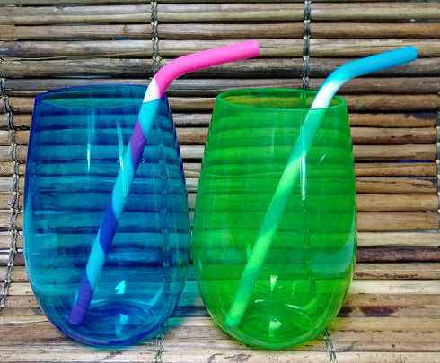 Reusable Silicone Drinking Straws
